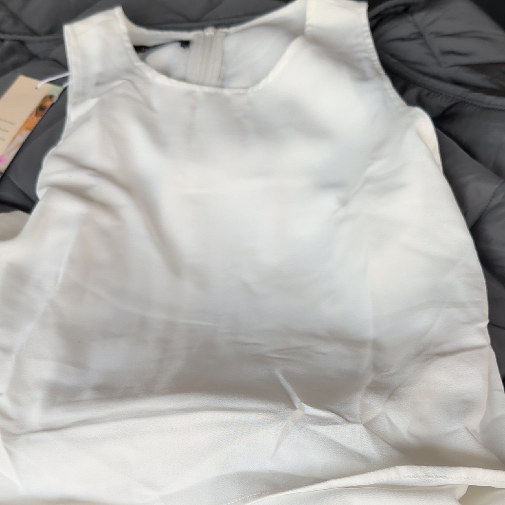 Elegant White Romper Jumpsuit